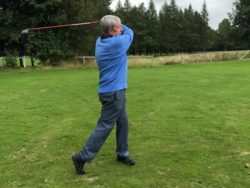 Tee off on the golfing range